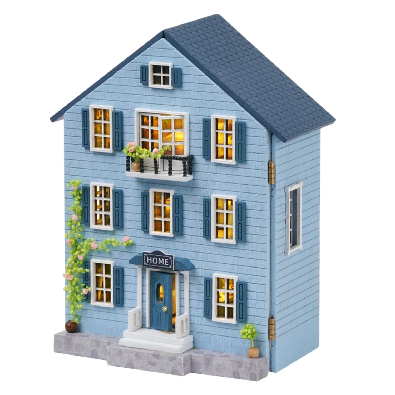 Dollhouse Miniature DIY House Kit - Creative Room 1:100
