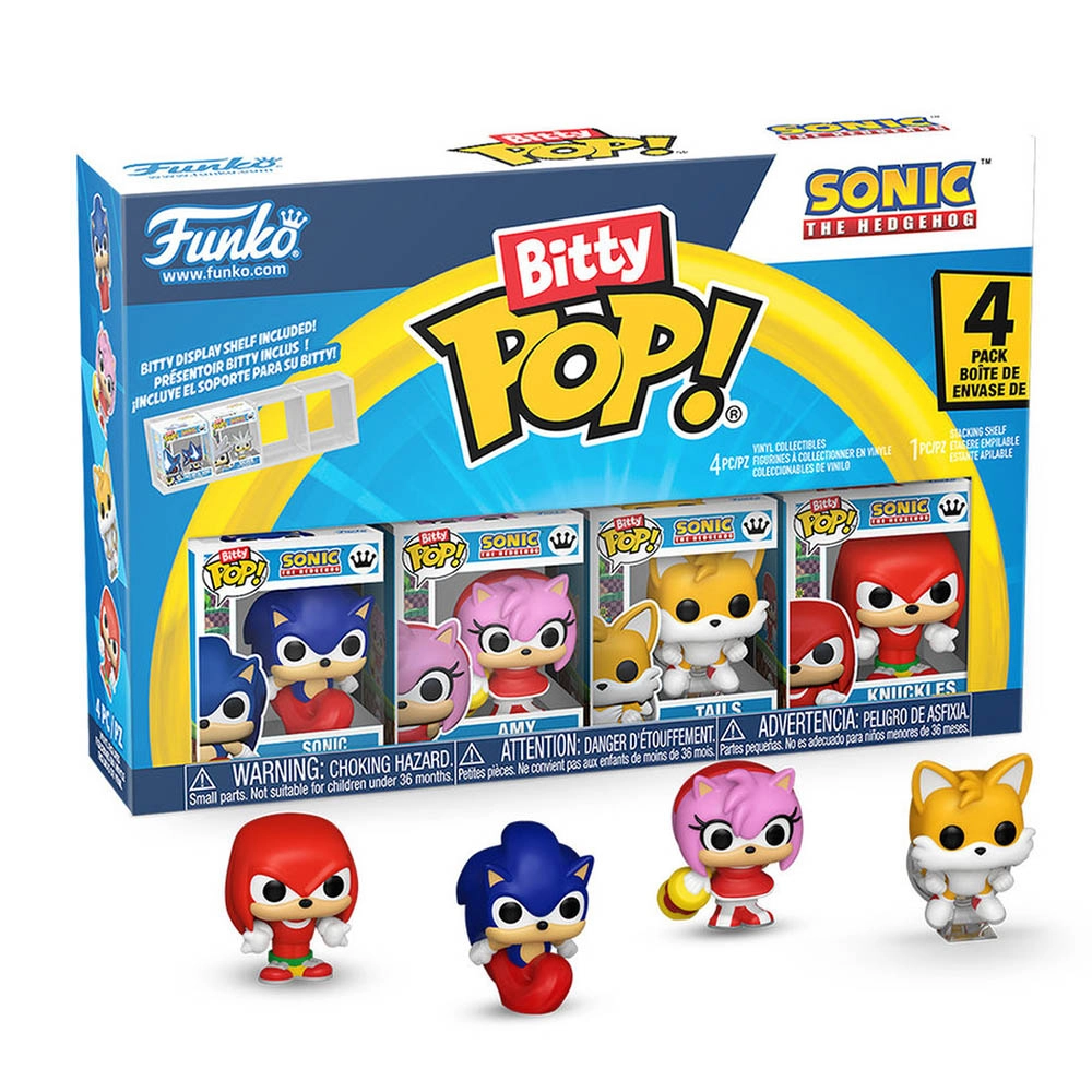 FUNKO TOYS Bitty POP! Figure Set - Sonic the Hedgehog - 4 pcs (FU92959)