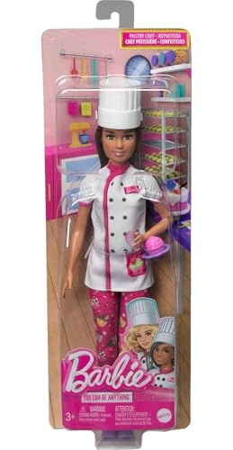 Barbie Pastry Chef Doll - Accessories Ages 3+