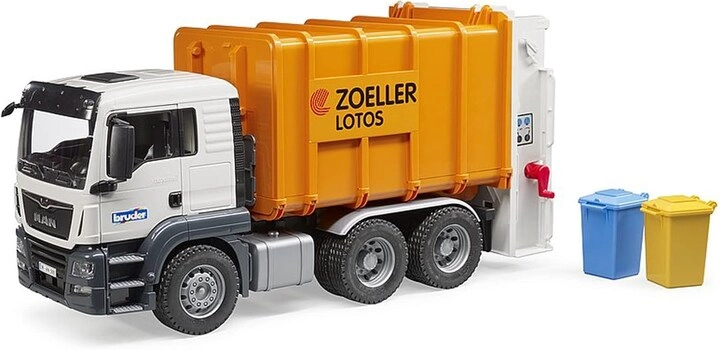 BRUDER Man Tgs Rear Loading Garbage-Truck
