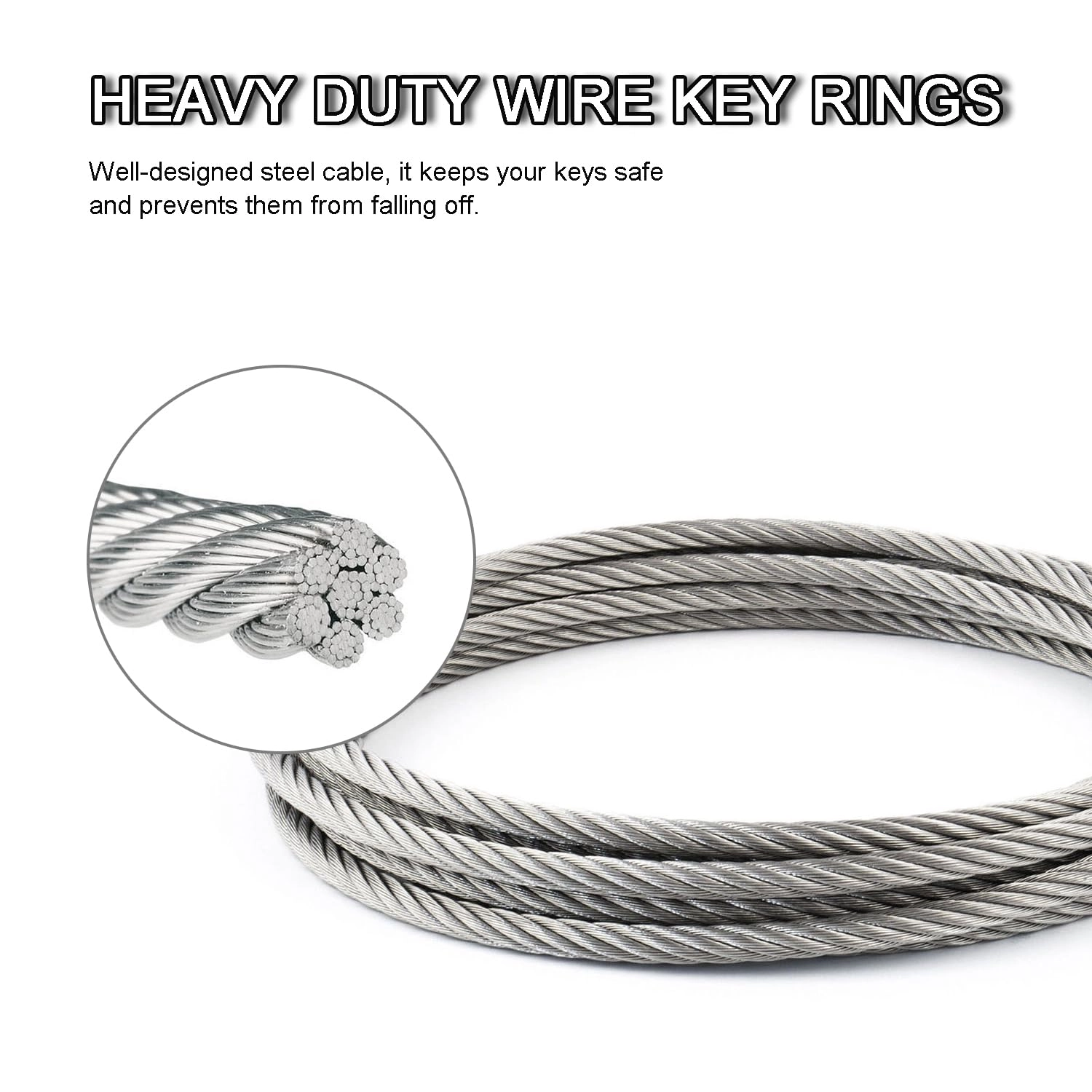 Wire Key Ring - Bird