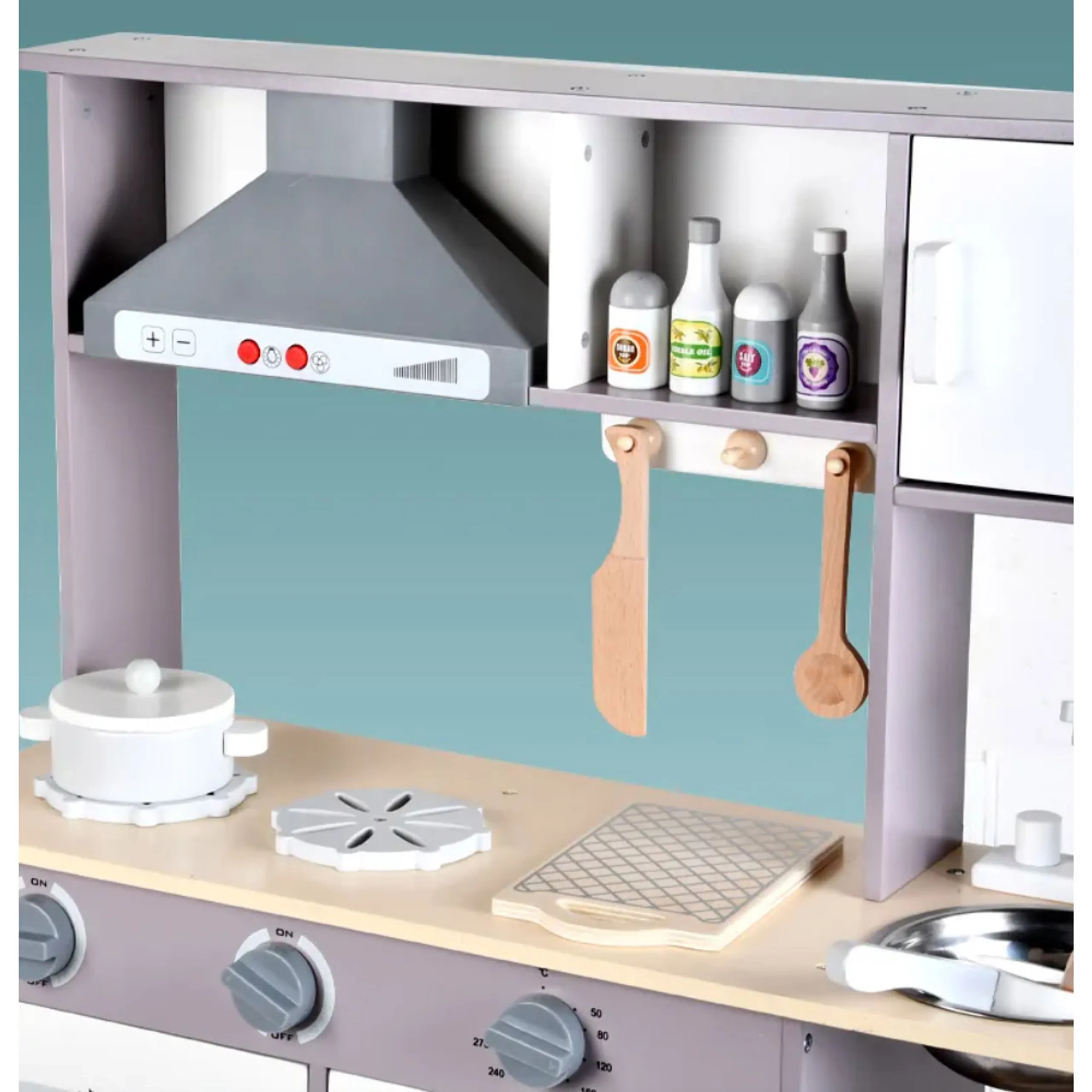 Wooden Kitchen Kids Play Toy Set (GF-BL-20212)