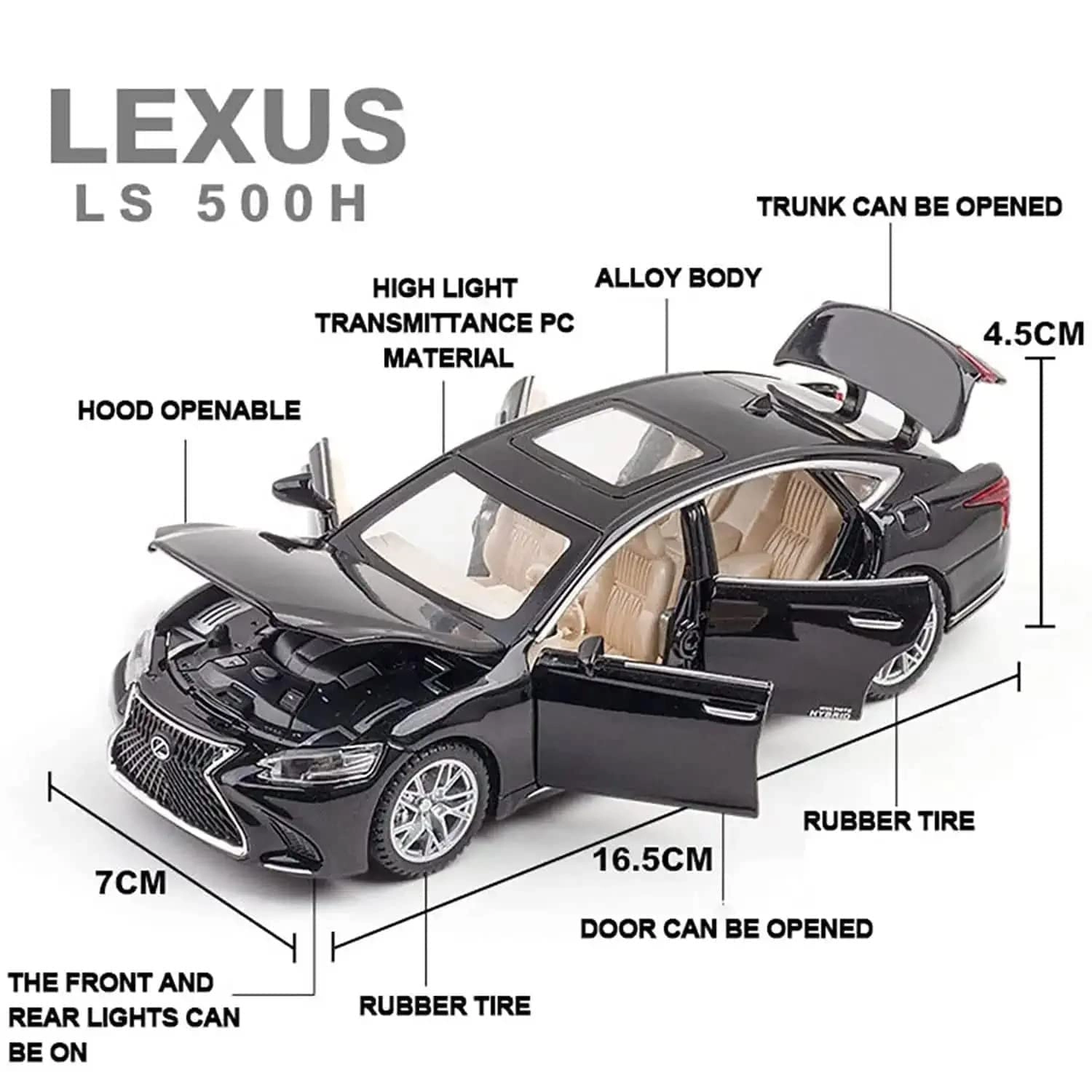 Ls500h - 1:32 1 pcs