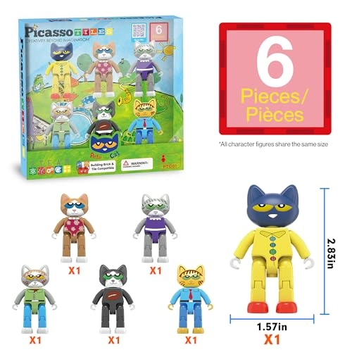 Magnetic Figures - Pete the Cat 6pcs