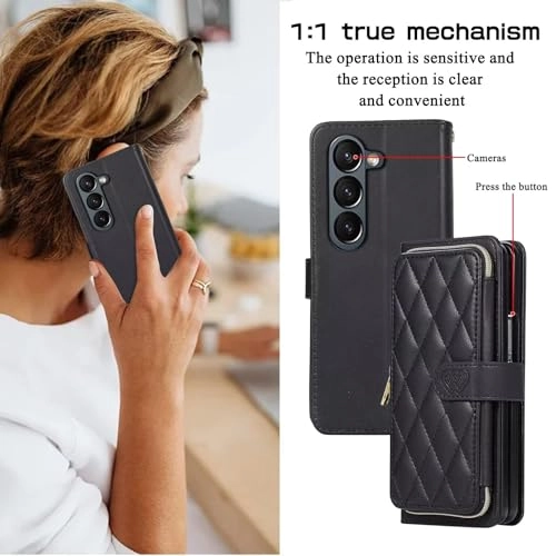 Miagon Case for Samsung Galaxy Z Fold 5