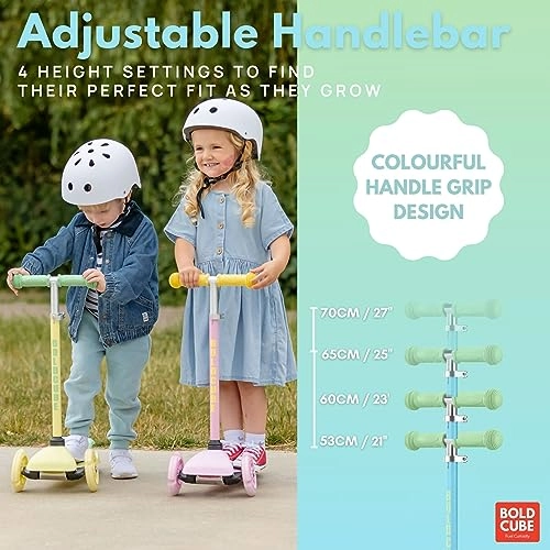 Teeny 3-Wheel Kick Scooter – LED