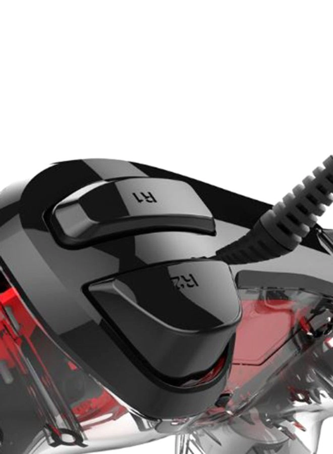 Wired Illuminated Compact Controller (PS4) Red