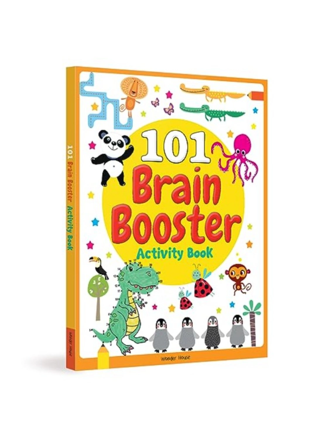Wonder House Books Brain Booster Activity Book - Paperback English
