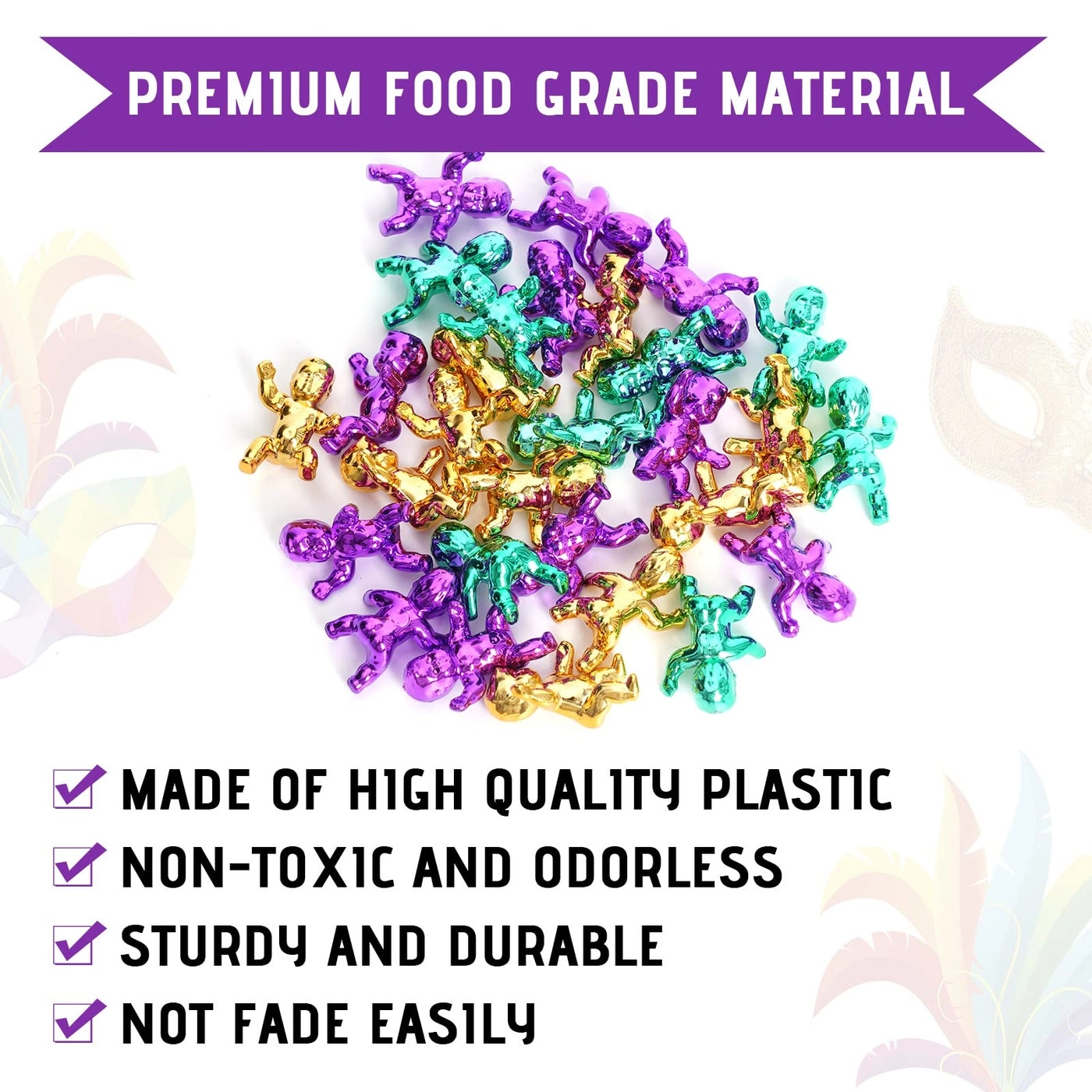 King Cake Babies - 36pcs baby shower