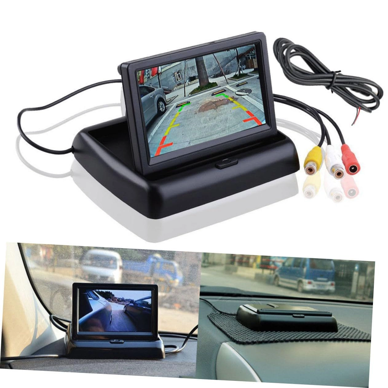 In-Mirror Video - Day/Night Ethernet 480 x 272 Pixels