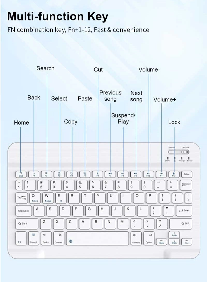 Universal Keyboard and Mouse Combo - EN/AR Wired/Wireless