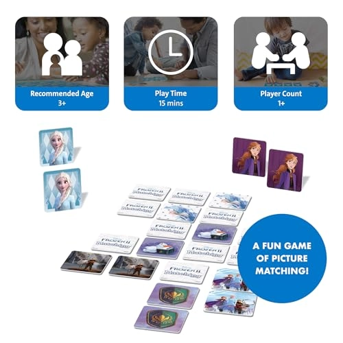 Frozen 2 Matching Game, - 3 years and up 72 pieces