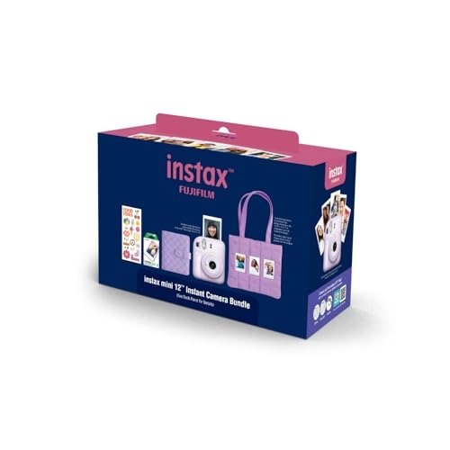 Instax Mini 12 - Blue 2025 Holiday Bundle