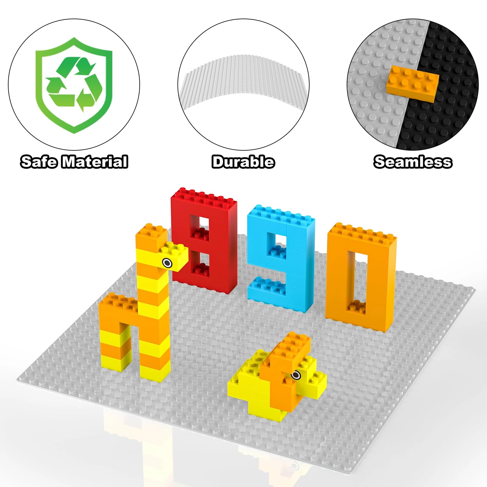 Classic Baseplates - 6pcs
