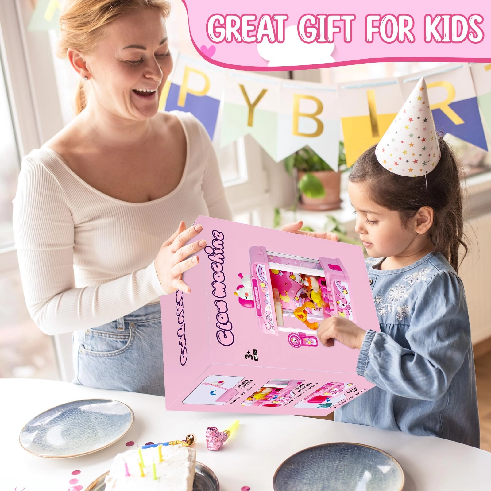 CWLAKON Mini Claw Machine Unicorns - 3 years+