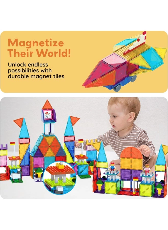 Magnetic Building Block Set - 12pcs