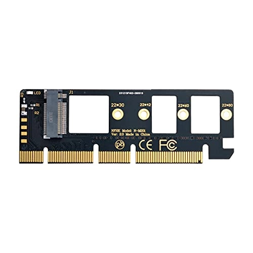 NGFF M-Key NVME M.2 SSD to PCI-E Express 3.0 16x X4 Adapter