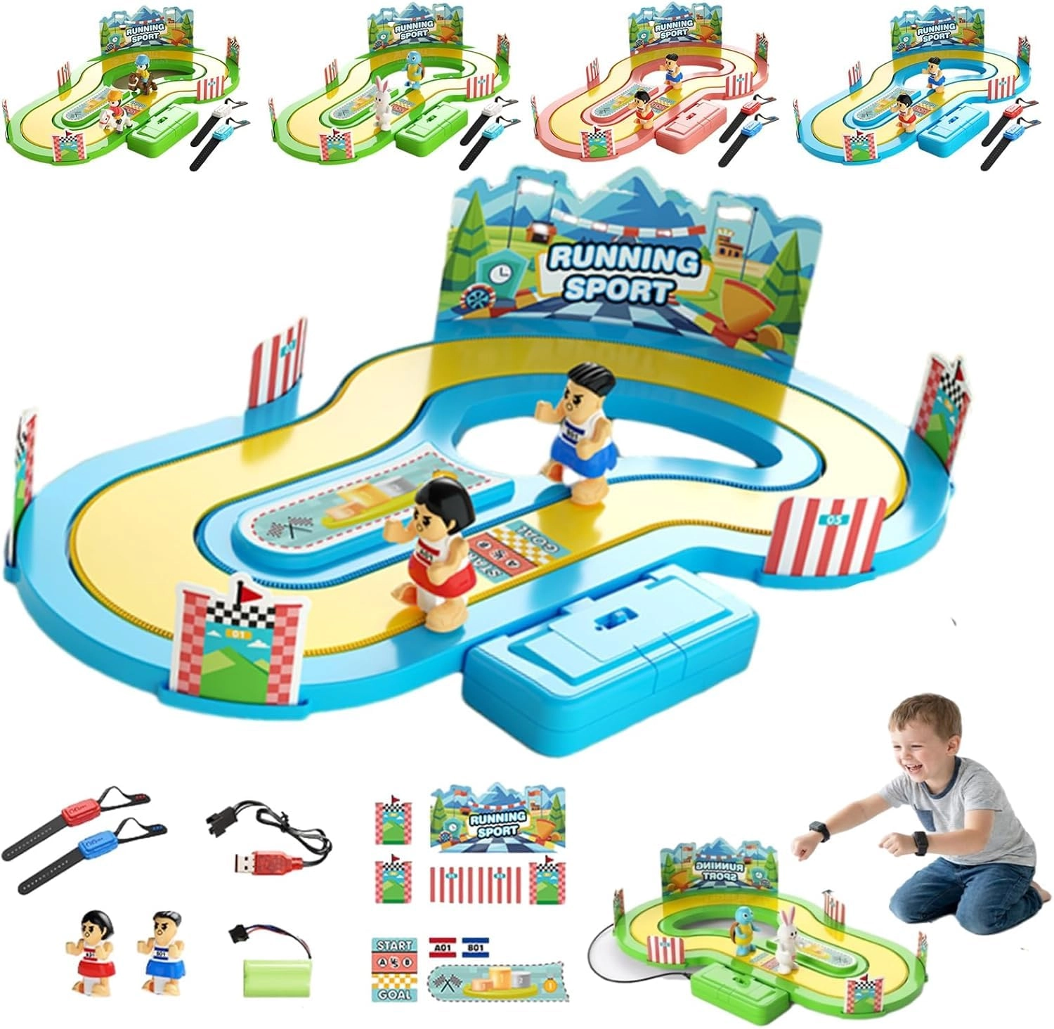 Generic Motion Racing Set Turtle Rabbit - 2 Player Rechargeable