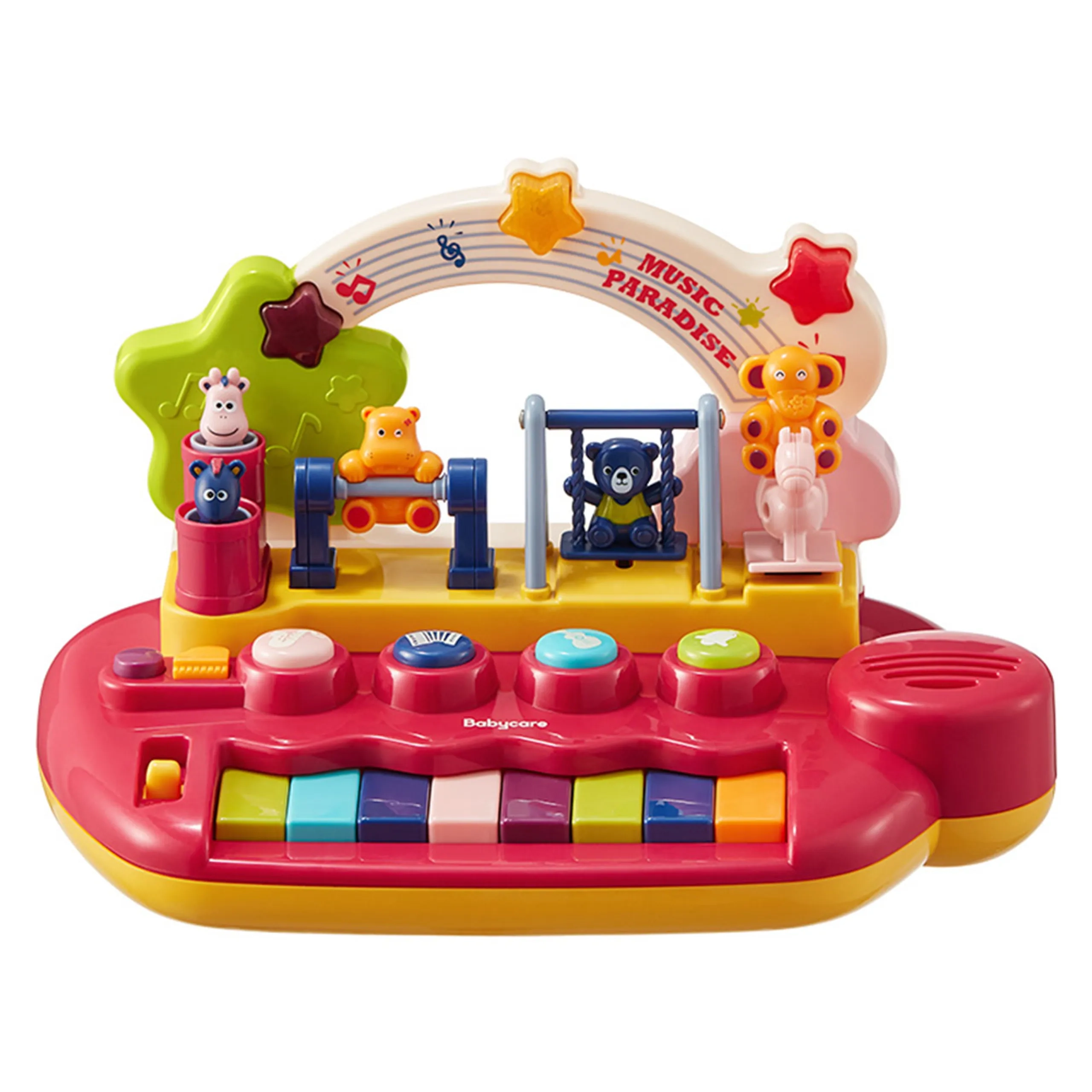 Babycare Rainbow Piano Toy - Suitable for 6 to 12 months
