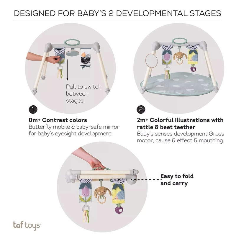 Urban Garden Foldable Gym - Suitable for 0 month & above