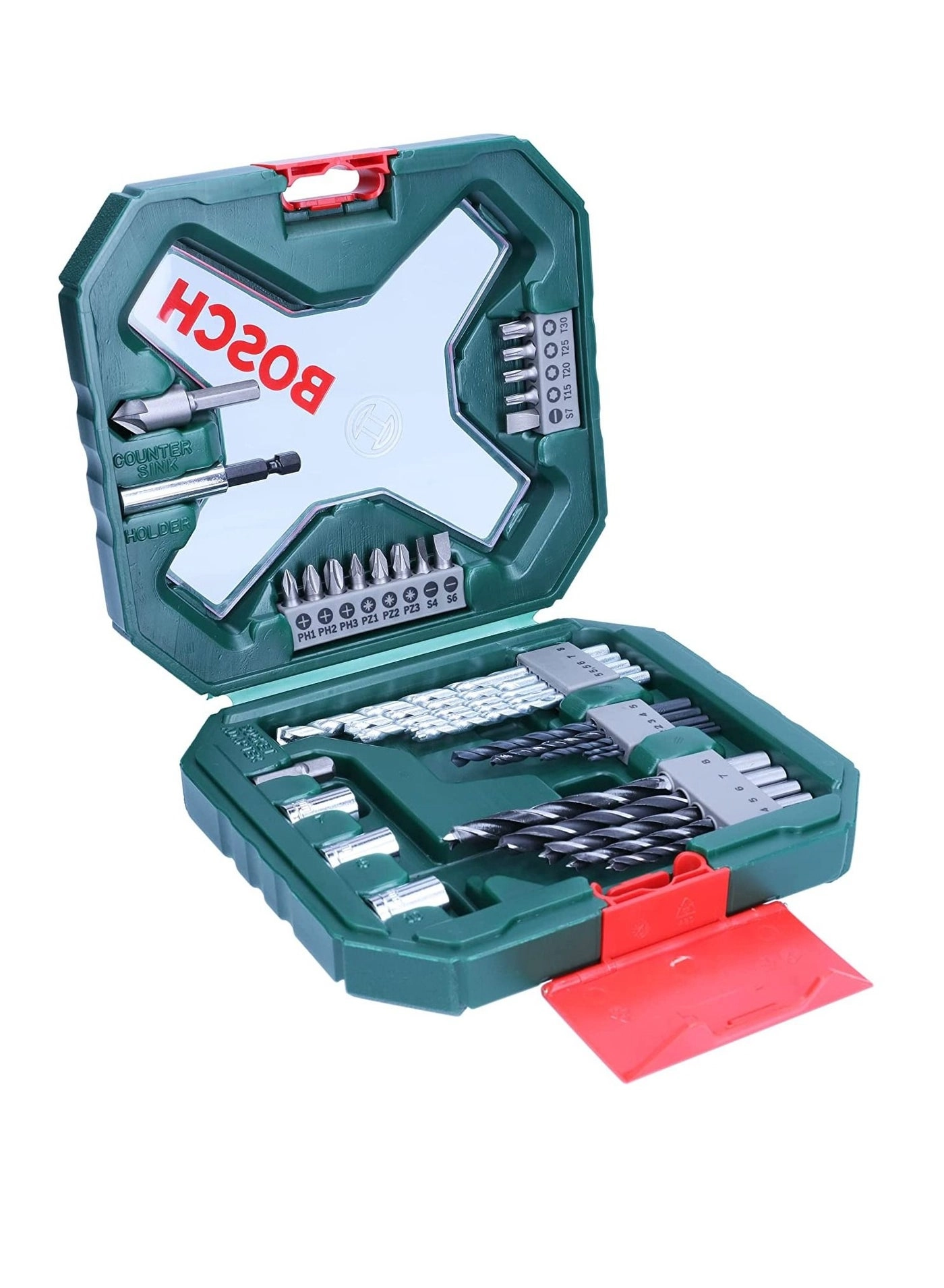 X-Line Classic Drill Bit And Screwdriver Bit Set - 34-Piece