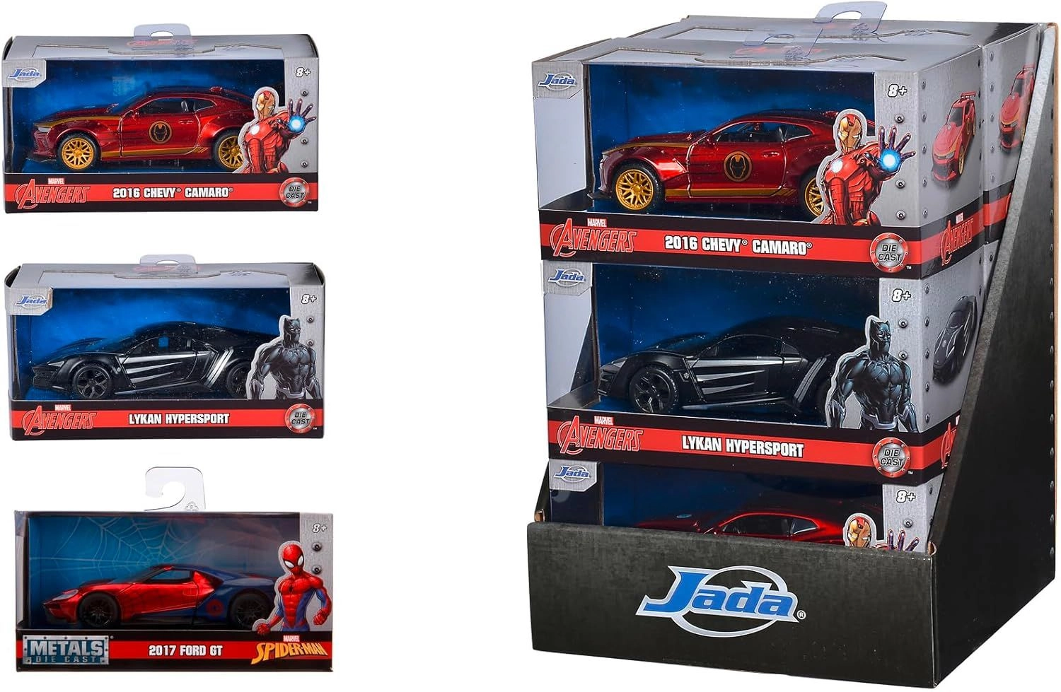 Jada Marvel Vehicle Assortment - 1:32