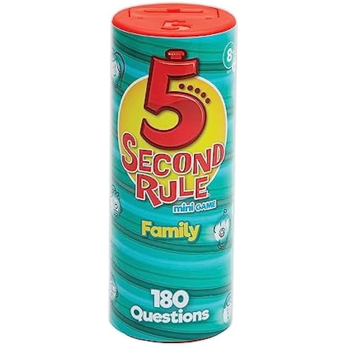 5 Second Rule Game Family Edition - Ages 8+