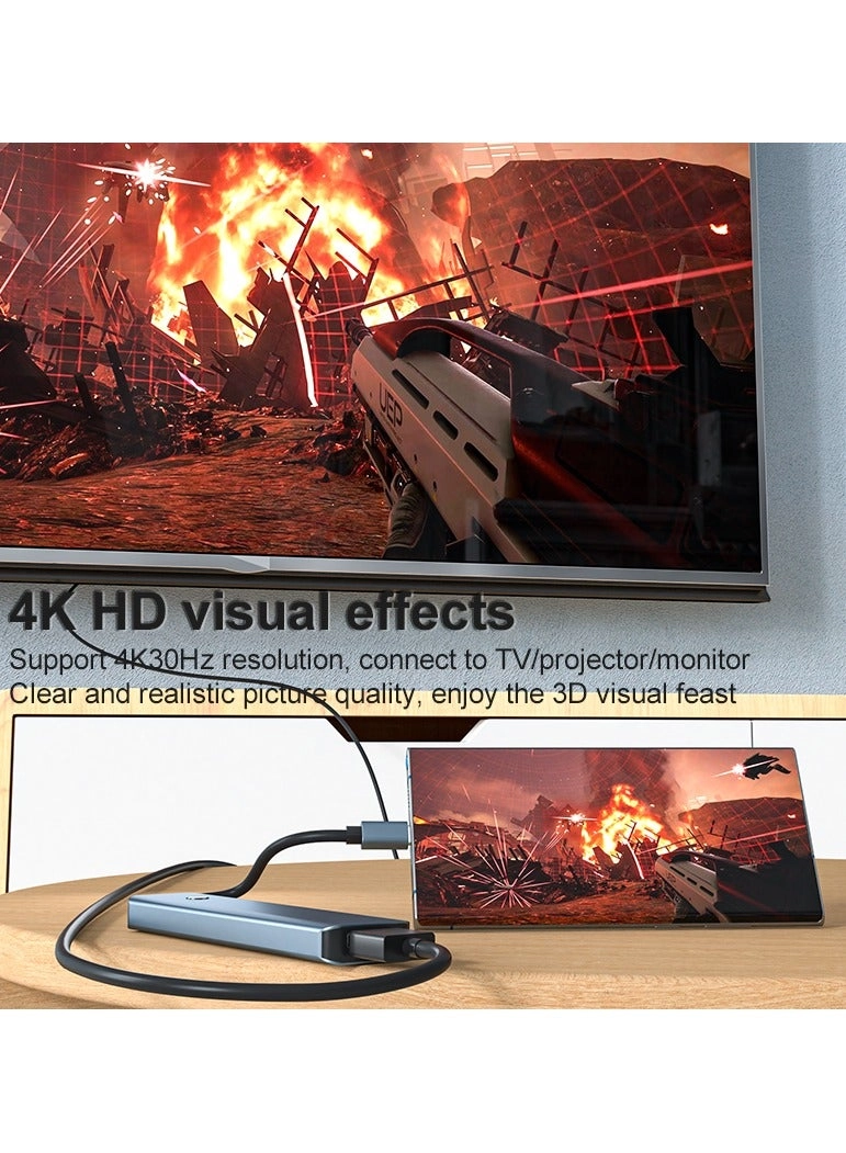 USB C Hub - 4K@30Hz