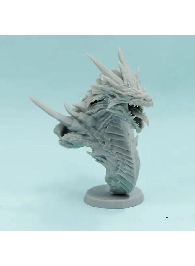Dragon Head Resin Model Kit - 5.5cm