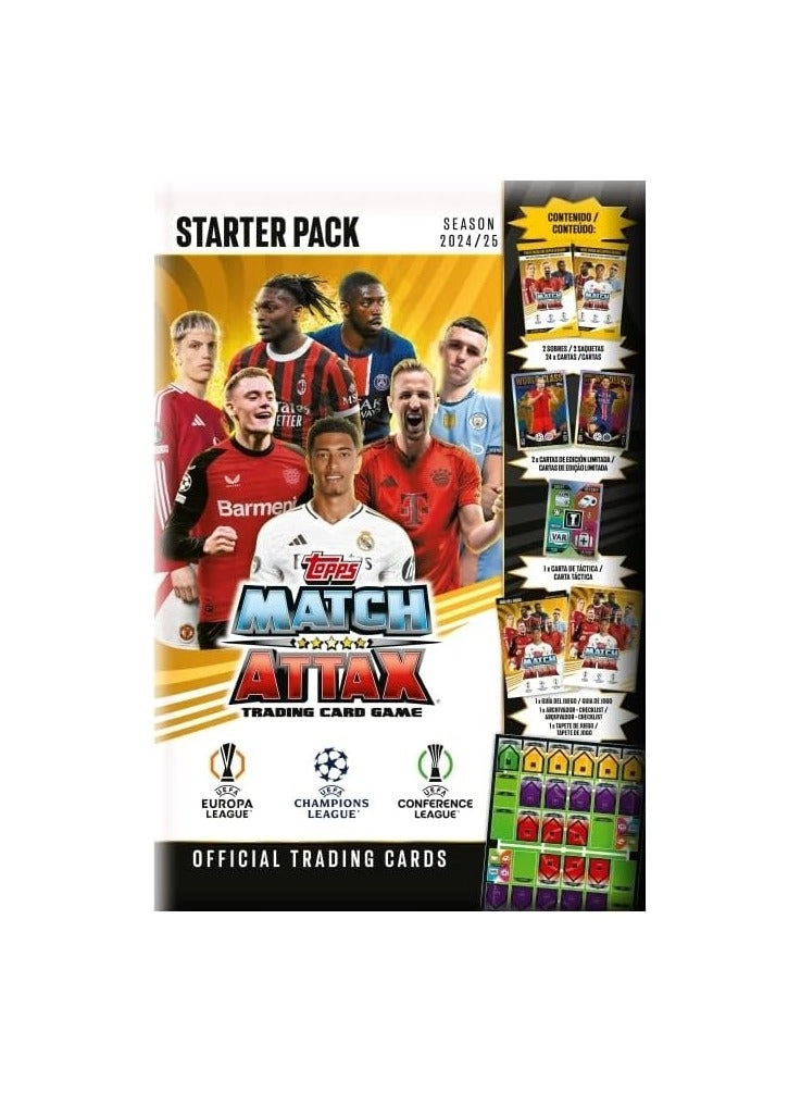 Match Attax UEFA Champions League 2024/25 Starter Pack - 27pcs