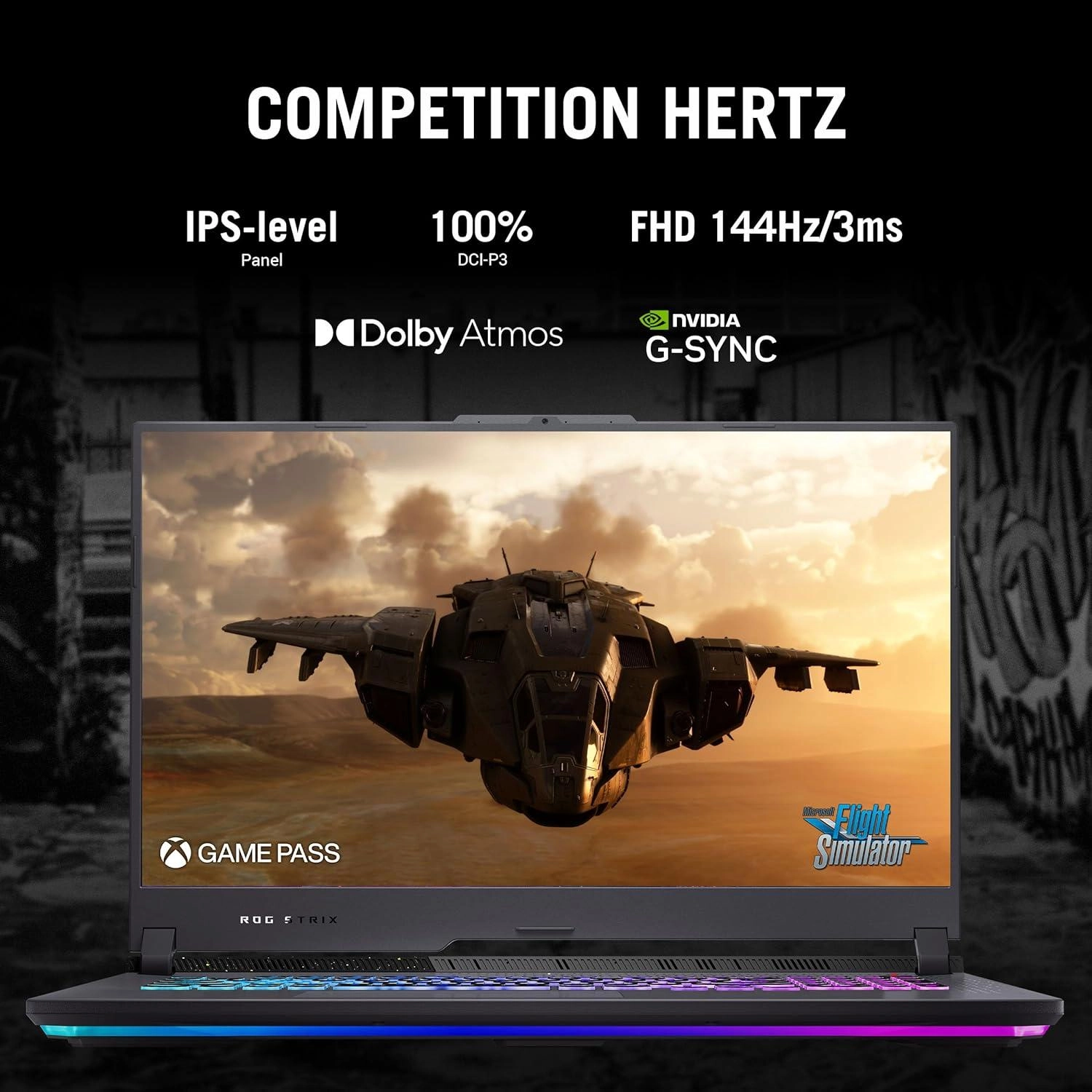 ROG Strix G17 G713PV-9161G - 17.3'' Ryzen 9 7845HX 16GB DDR5 1000GB SSD