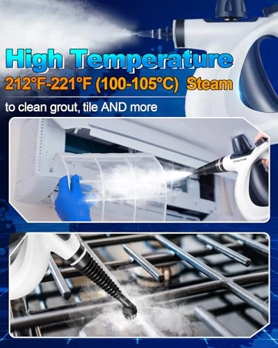 Handheld Pressurized Steam Cleaner Set