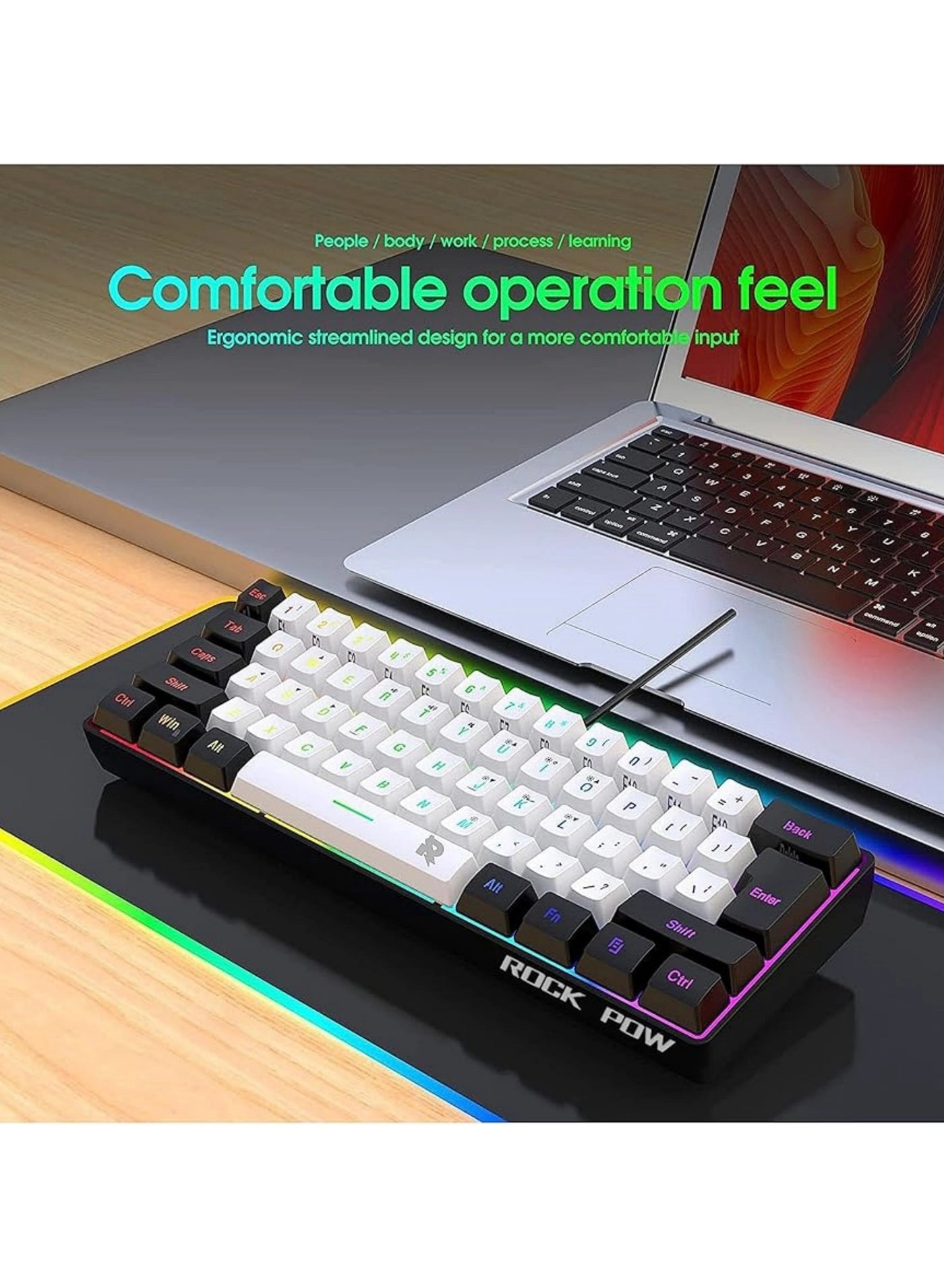 Gaming Keyboard and Mouse Combo - Wired