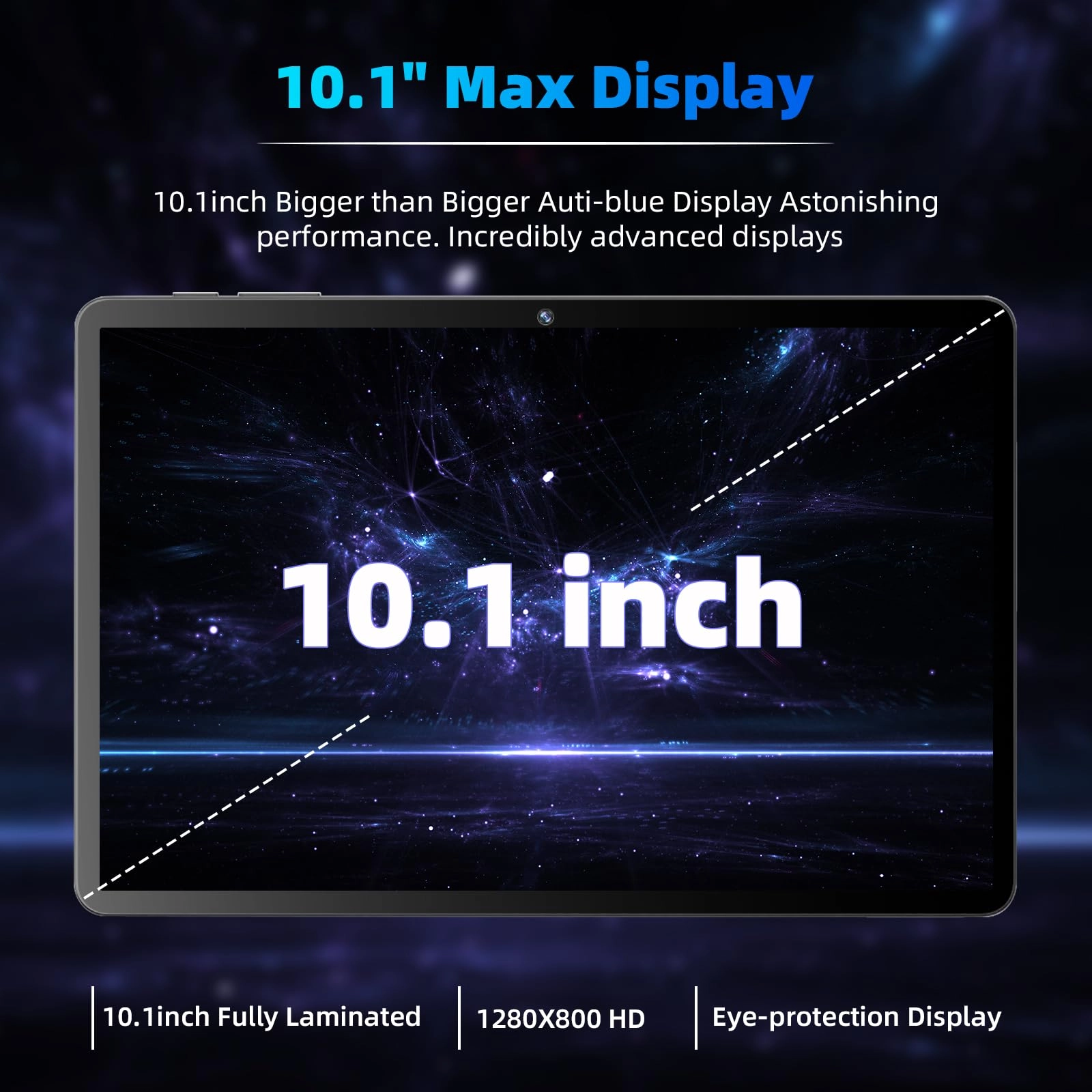 Android 14 Tablet - 64GB 10.1"