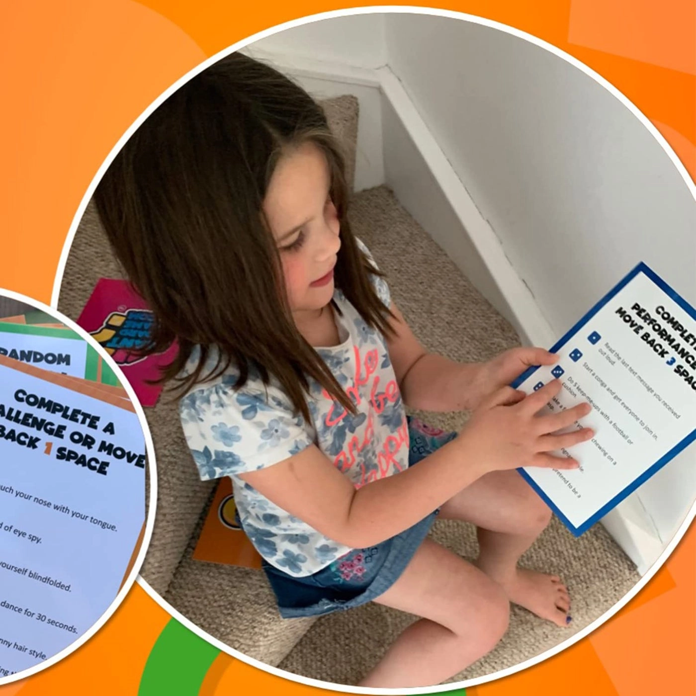 Giant Board Game - 48 Cards Giant Dice