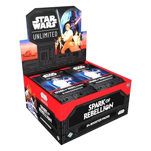 Star Wars: Unlimited Spark of Rebellion Booster Display - English 24pcs - 16 cards
