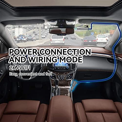 WiFi Dash Cam Front - 2K 10800P