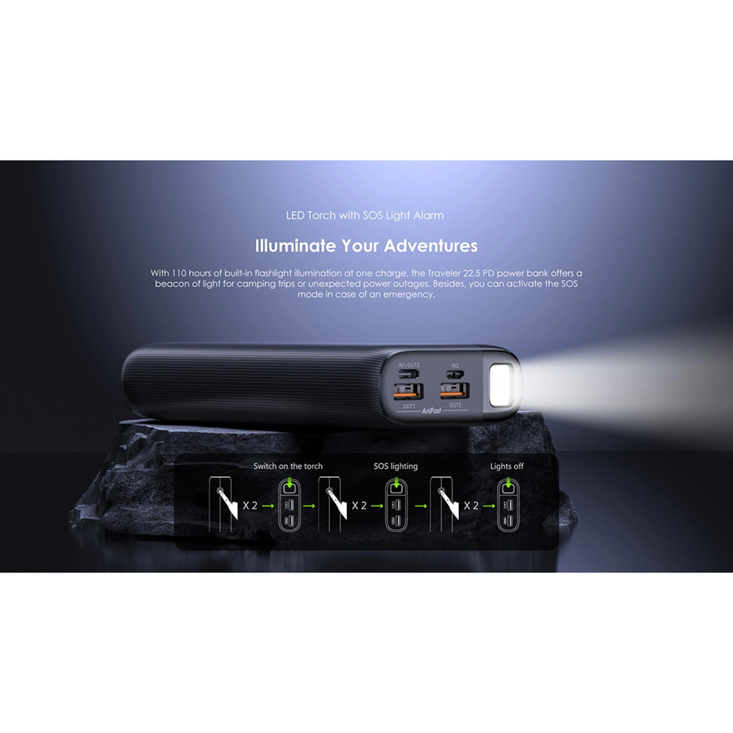 Traveler 22.5 PD - 20000 mAh 22.5W