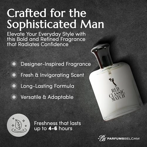 Red Classic Match Eau de Toilette 2.54 Fl Oz