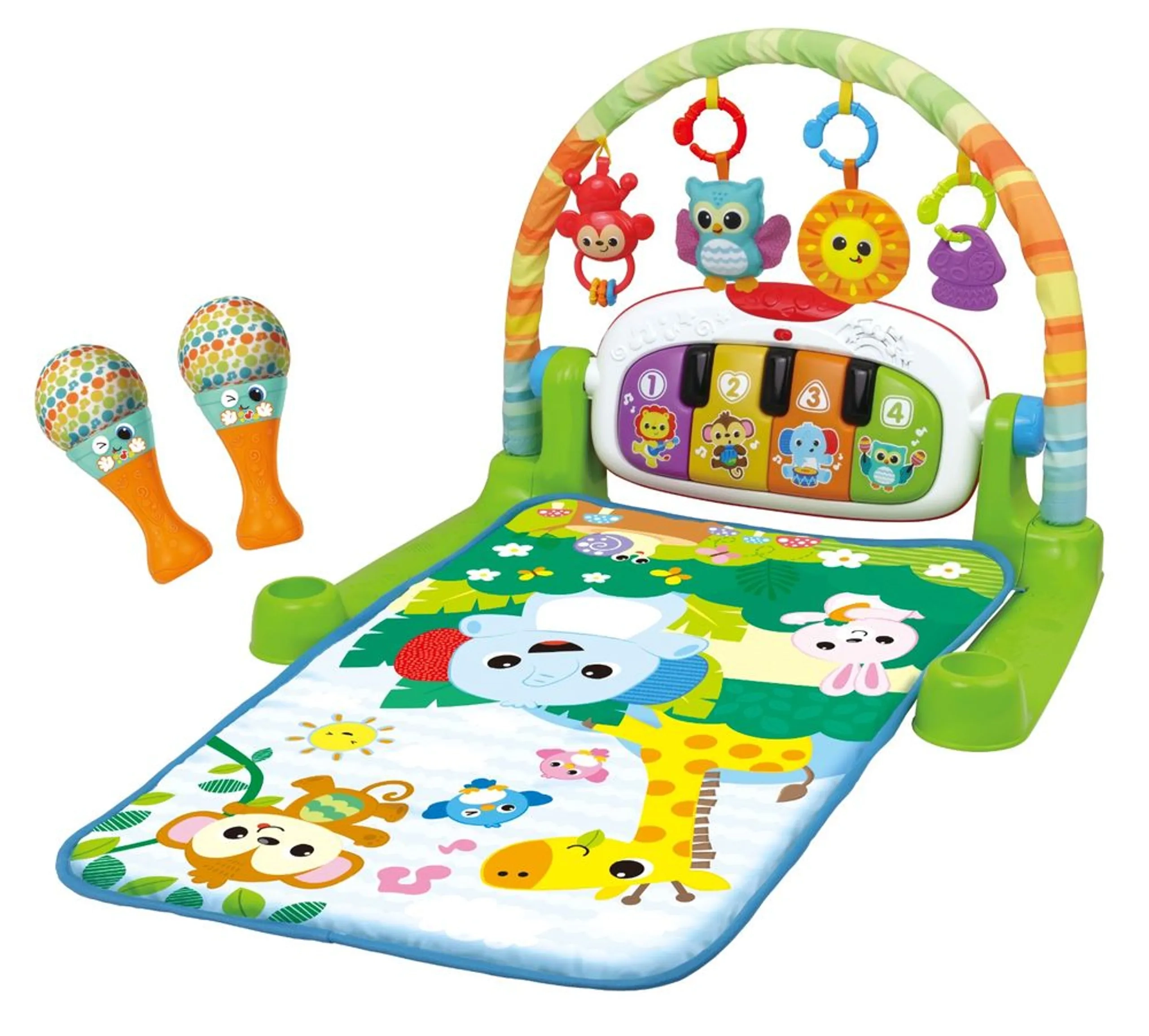 WinFun Magic Lights Musical Play Gym - Suitable for 0 month and above