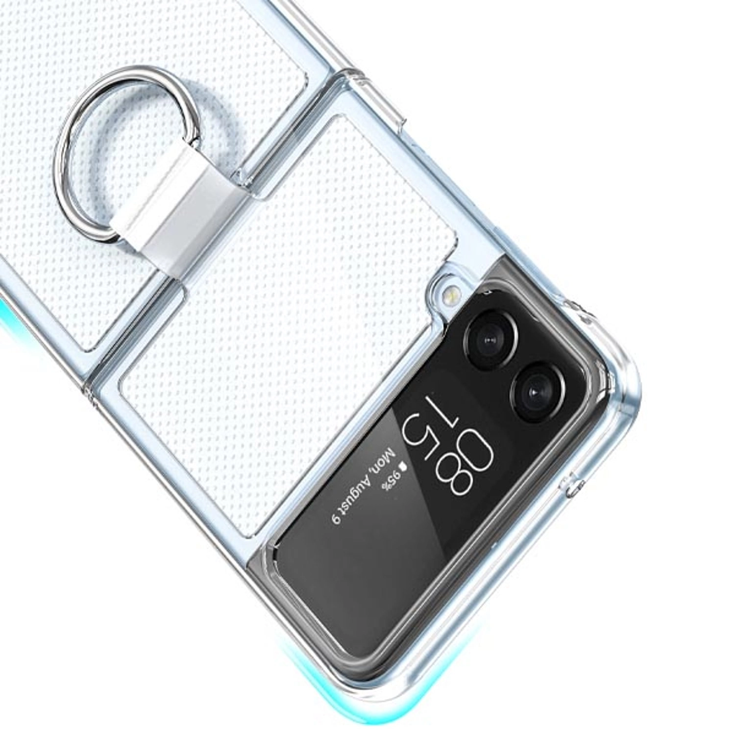 Clear Case Back Case for Samsung Galaxy Z Flip 4