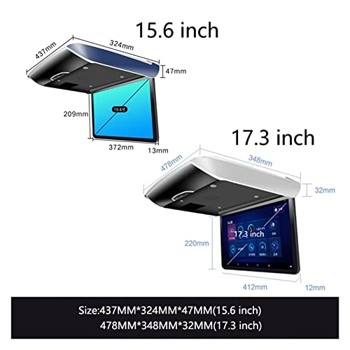 Car Headrest Video Players - Full HD 17.3 Inch