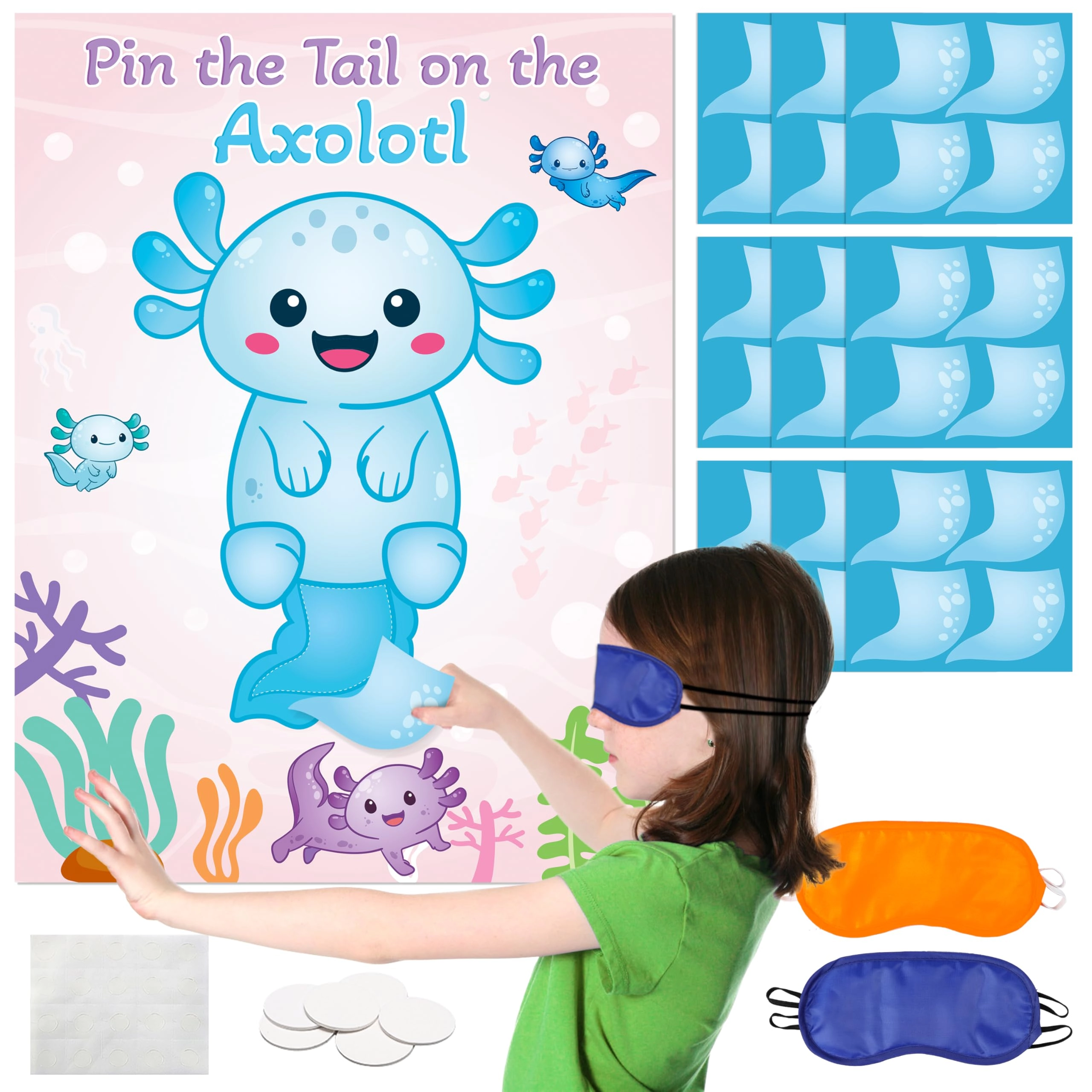 B1ykin Party Pin The Tail Games - 4.0 Count