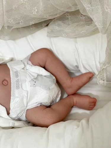 Reborn Baby Doll - 18 Inch Full Silicone Vinyl Boy