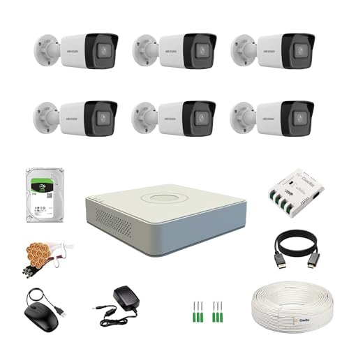 8CH DVR + 2MP Dome Camera + 2MP Bullet Camera + 1TB HDD + Coaxial Cable Roll + 8Ch SMPS