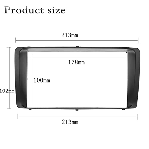 Radio Brackets Double Din Stereo Panel Fascia