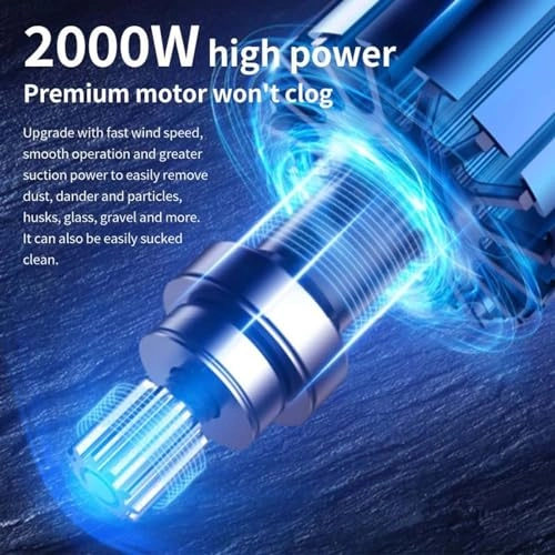 Bagless Vacuum Cleaner - 2000W 1.8L