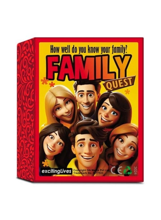exciting Lives Family Quest Game - 200 Cards