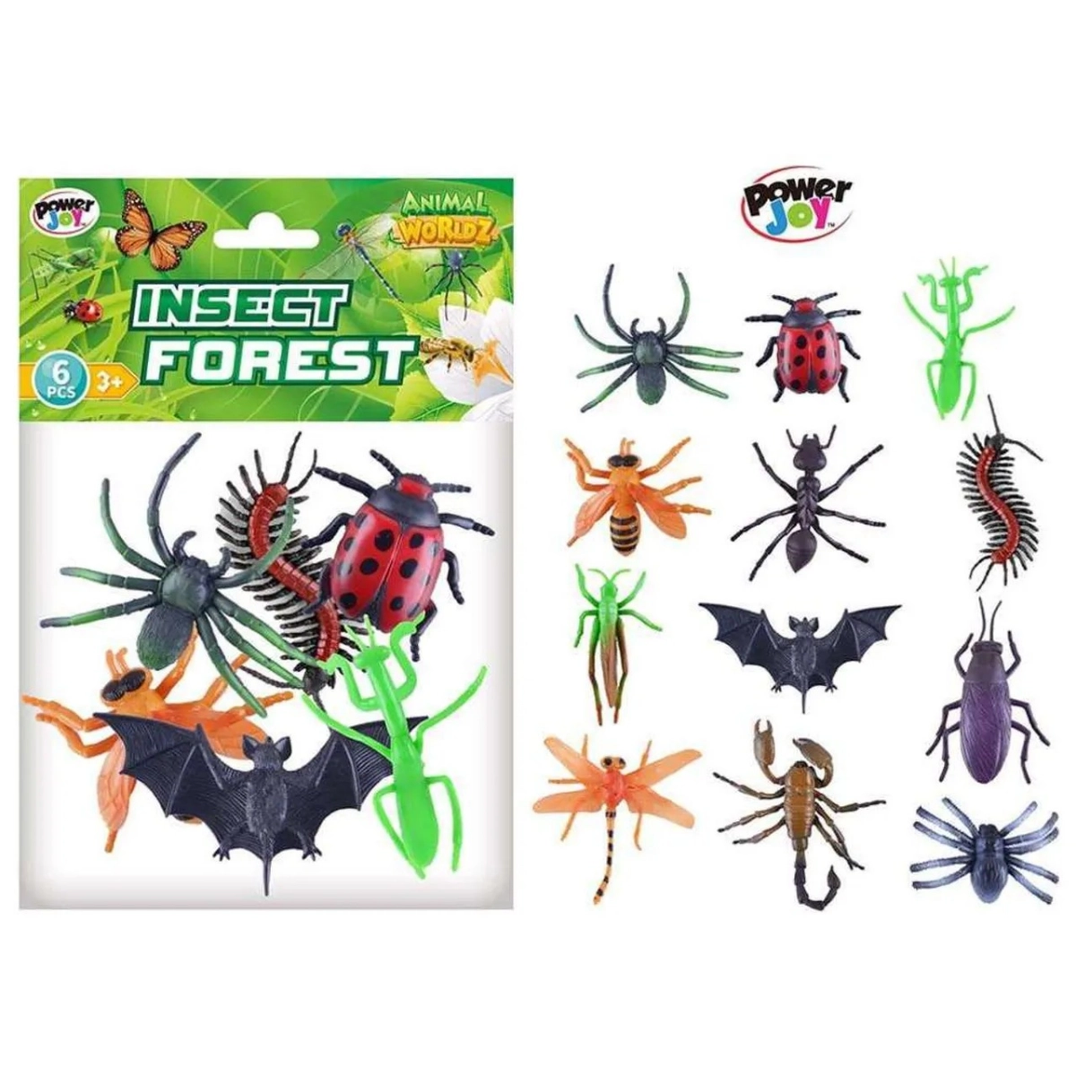 Animal Worldz Insects (ALGT-2041B) 6 pcs