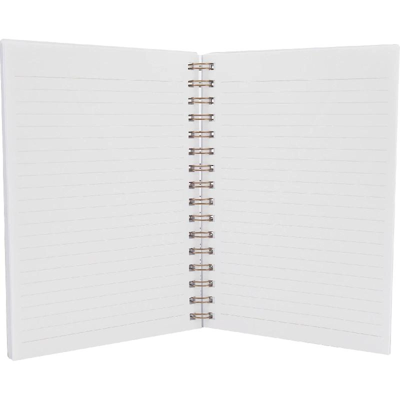 Notebook 19 X 26 cm Spiral - Grid 100 Sheets